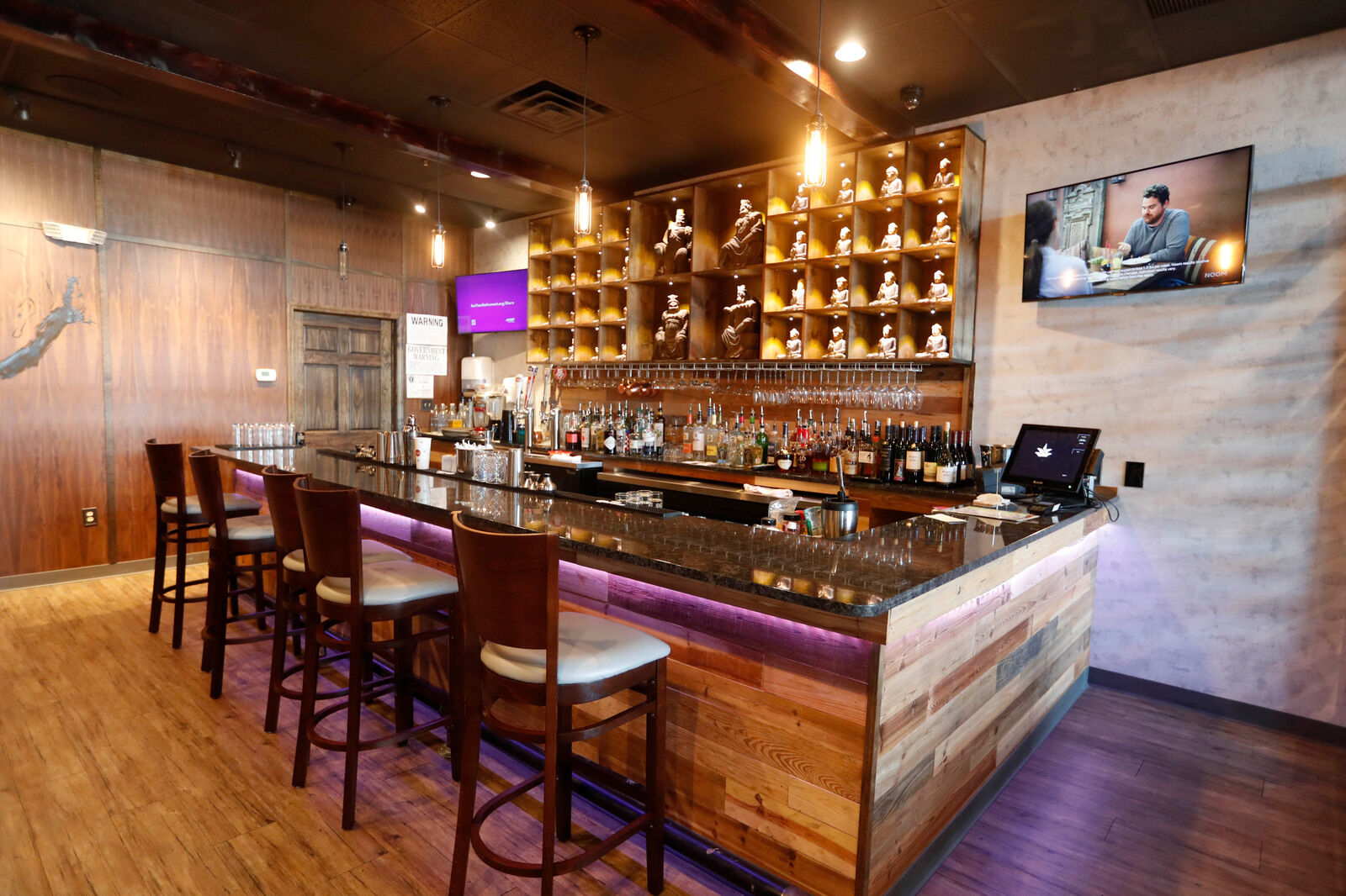 The bar